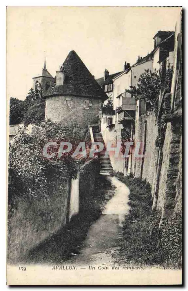 Avallon — Eine Ecke der Mauern — C. P. H. Phil. N° 179 - Vorderseite