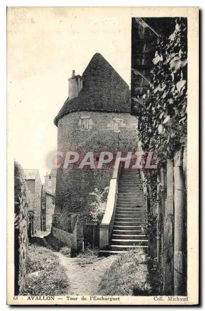 Avallon — Torre da Escharguet — Coll. Michaud n°64 - Frente