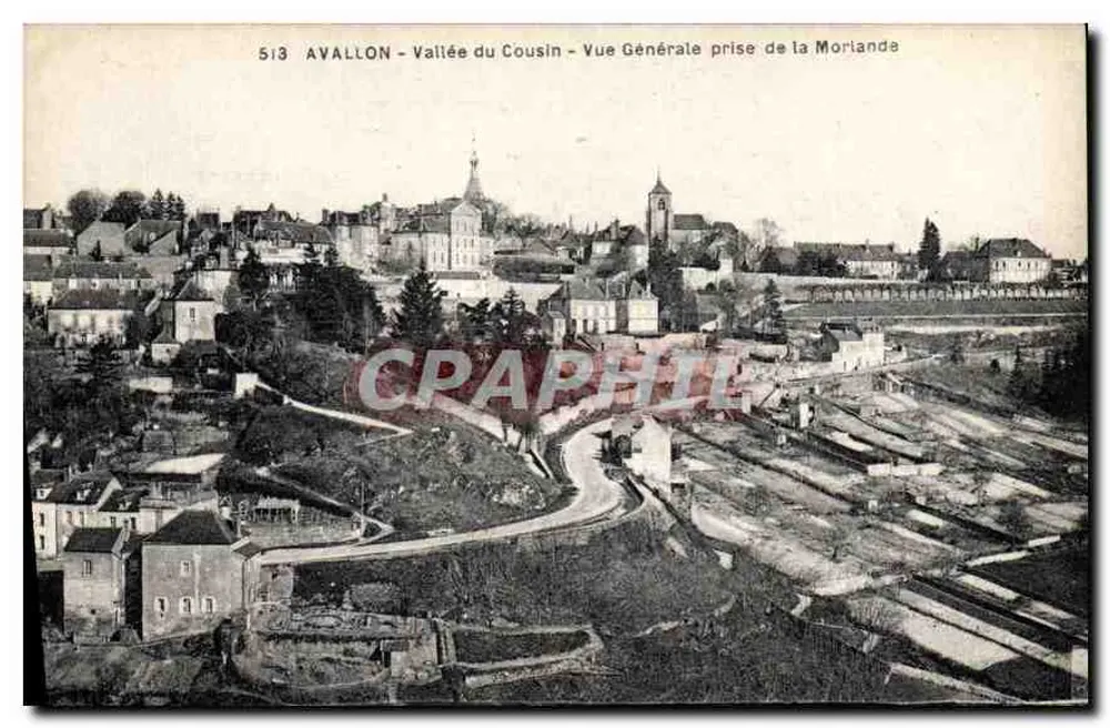 Avallon - Tal der Cousin - Allgemeiner Blick von der Mortanda - Vorderseite