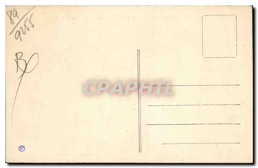 La Vallée Jolie - Avallon -- Pontaubert - Ein Stück des Flusses — Pothain, Verlag Avallon - Rückseite