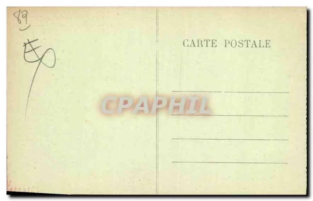 Avallon — Tal des Cousin — Hotel du Moulin des Ruats — H. Couron, Verlag Avallon - Rückseite