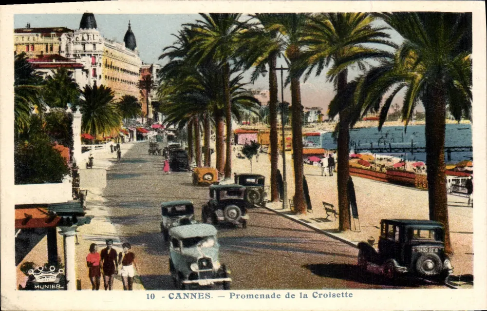 CANNES — Promenade de la Croisette — Munier, n°10 - Frente