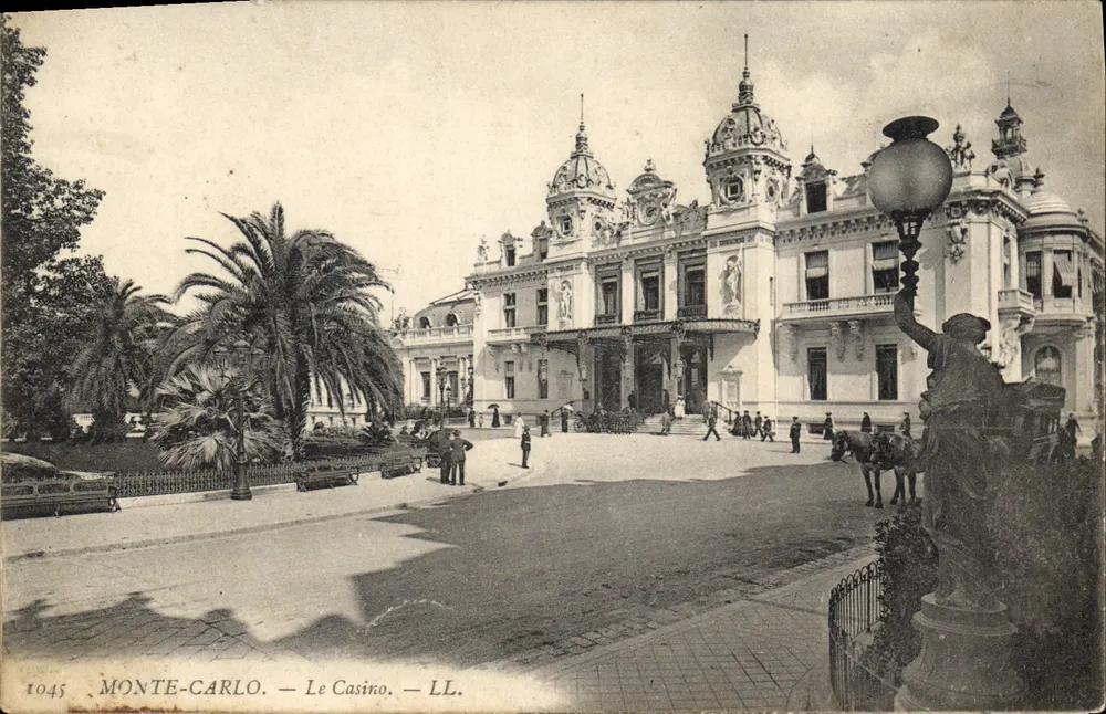 Monte-Carlo — O Casino — LL. n° 1045 - Frente