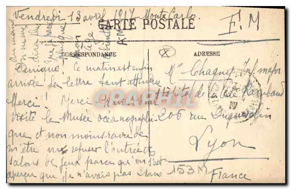 Monte-Carlo — O Casino — LL. — Selecta, n°41 - Verso