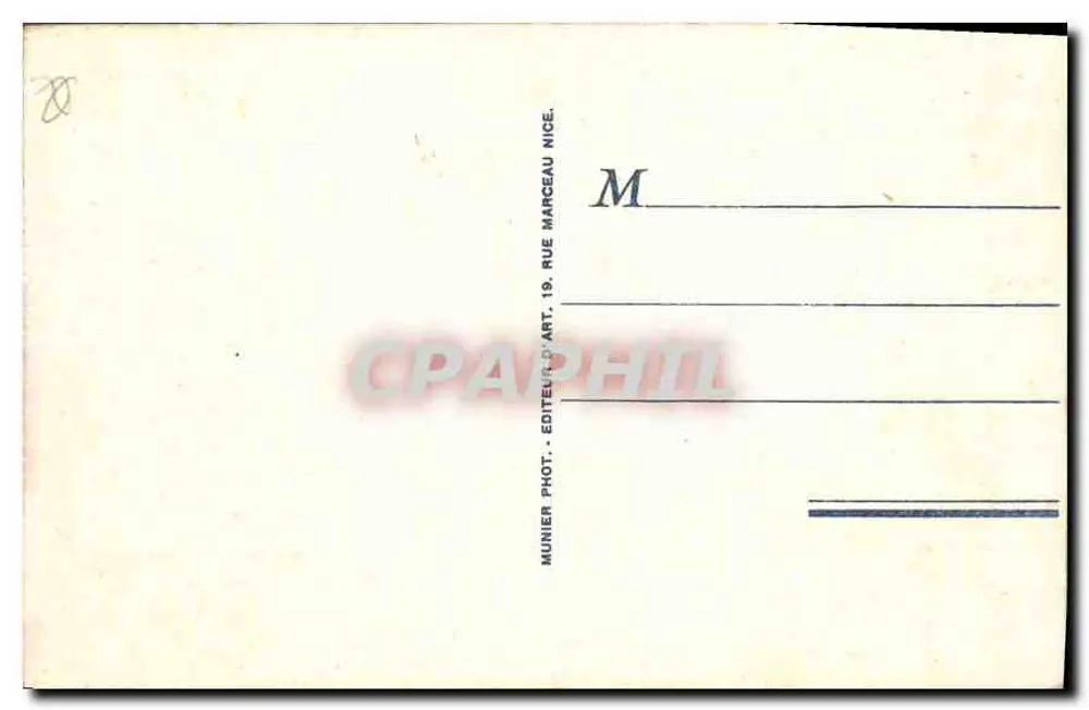 Monte-Carlo — Die Terrassen des Casinos — R.M. — n° 256 - Rückseite