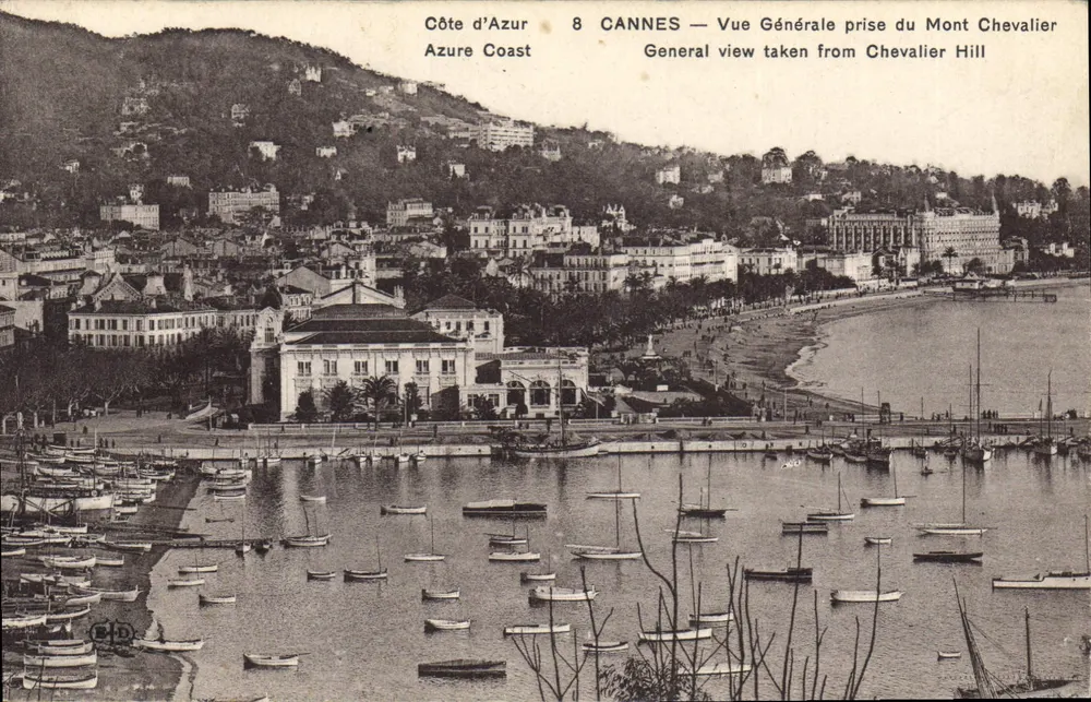 Cannes — Allgemeiner Blick vom Mont Chevalier - Vorderseite
