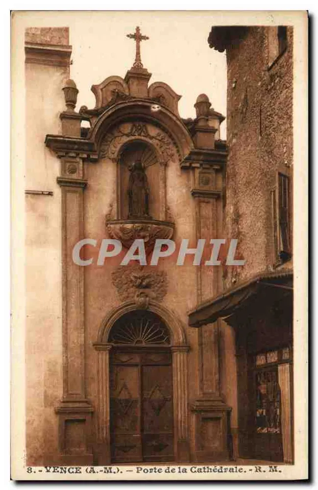 Vence (A.-M.) — Porta da Catedral — R.M. n°8 - Frente