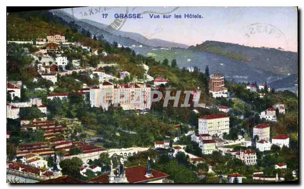 Grasse — Vista dos hotéis — Grasse PHIL n°17 - Frente
