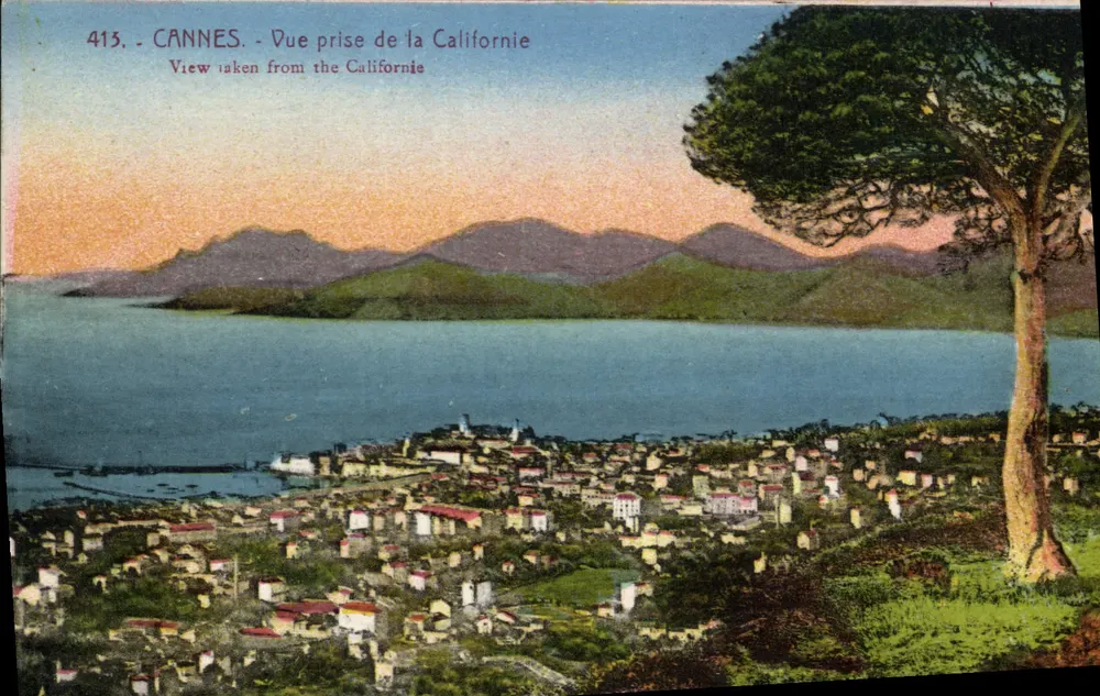 CANNES - Ansicht von California - J. GILLETТА et Cie, Nîmes - Vorderseite
