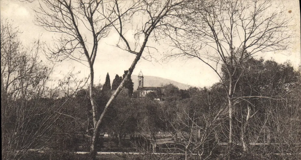 Roquefort (Alpes-Maritimes) — Kirche Notre-Dame de Canlache — Photo Billetto, Antibes - Vorderseite