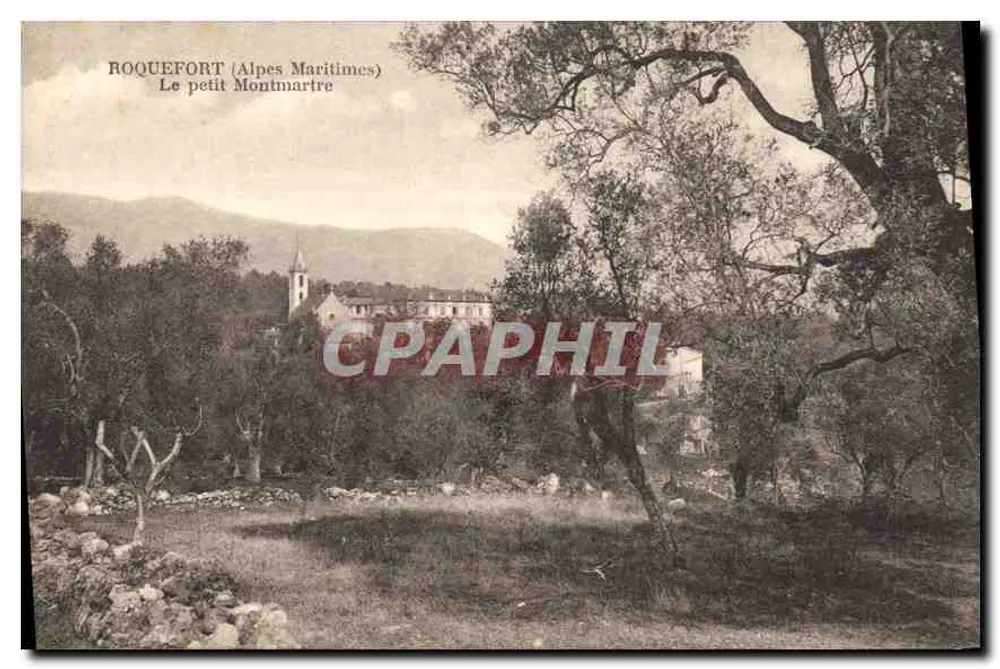 Roquefort (Alpes-Maritimes) — Kleiner Montmartre — Photo Blanch, Antibes - Vorderseite