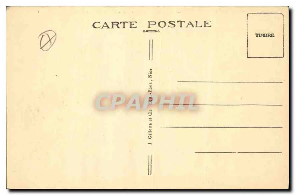 Luceram (A.-M.) alt. 600 m — Visão Geral — Excursão aos arredores de Nice — Gaëtli-Audibert, Hotel Méditerranée, Lucéram - Verso