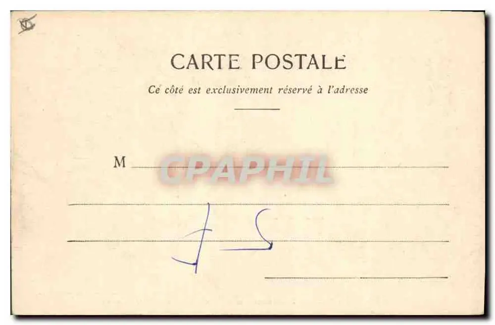 CANNES - Innenansicht des alten Schlosses St-Honorat — Giletta-Ausgabe, Foto Nice, Nr. 444 - Rückseite