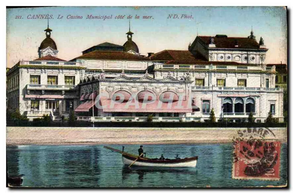 CANNES. Das Municipale Casino Seeseite — ND.Phôt. — n°211 - Vorderseite