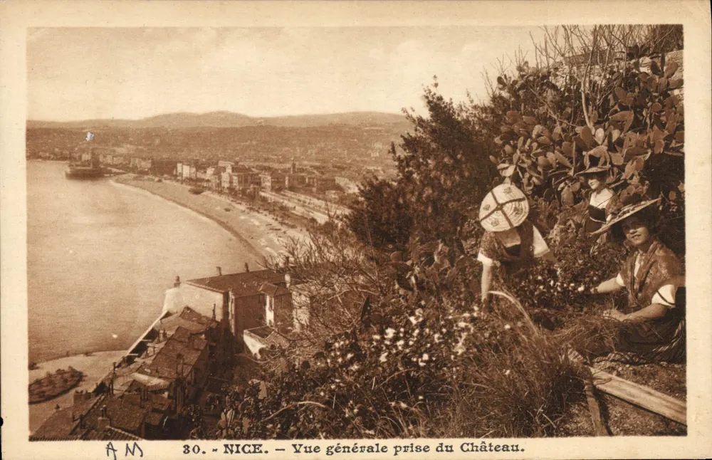 Nice — Ogólny widok z zamku — AM, n°30 - Awers