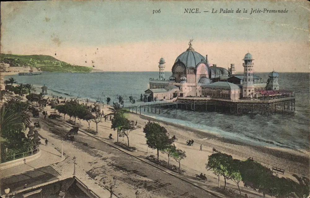 NICE — O Palácio da Jetée-Promenade — Editor anônimo, n° 306 - Frente