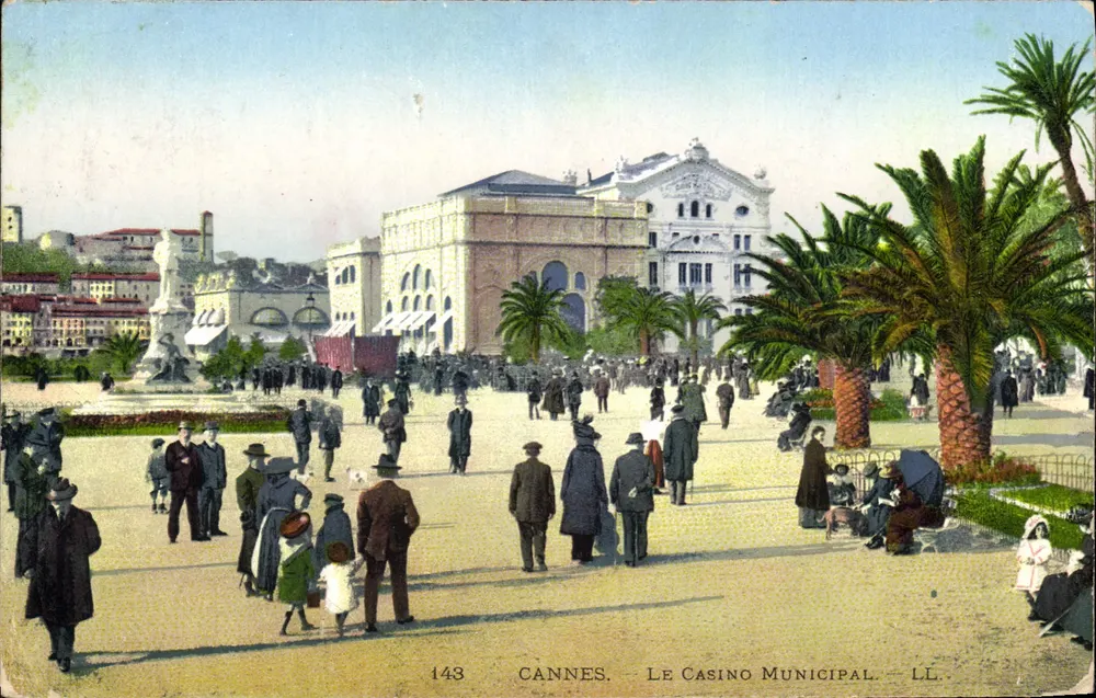 CANNES. El Casino Municipal — LL. n° 143 - Anverso