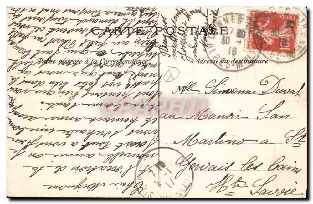 CANNES. El Casino Municipal — LL. n° 143 - Reverso