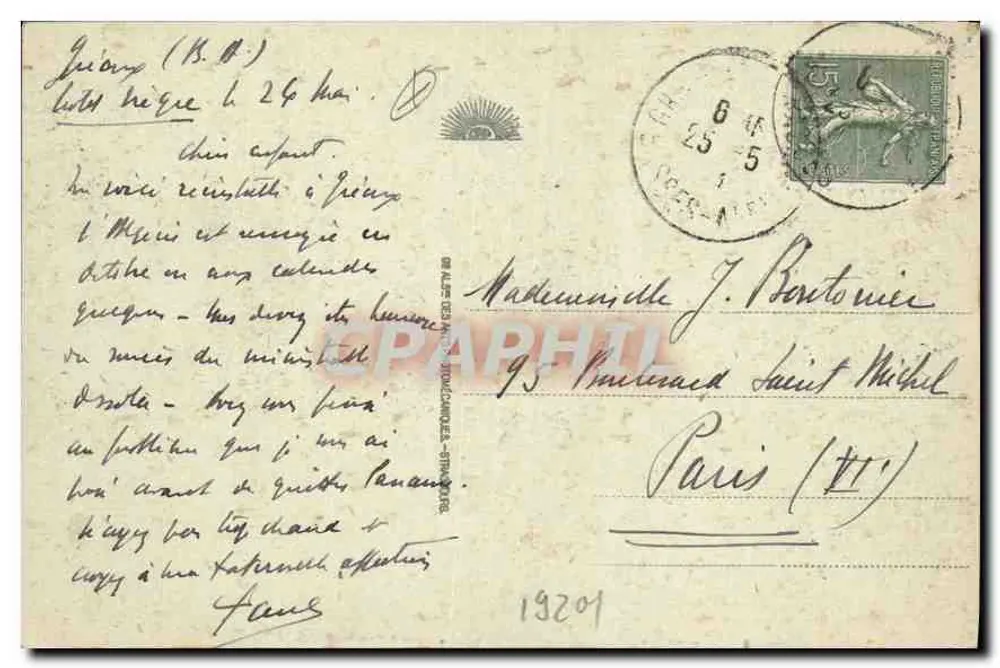 Nizza - Vista generale presa dal Mont Boron — editore A.C.A. n°1 - Verso