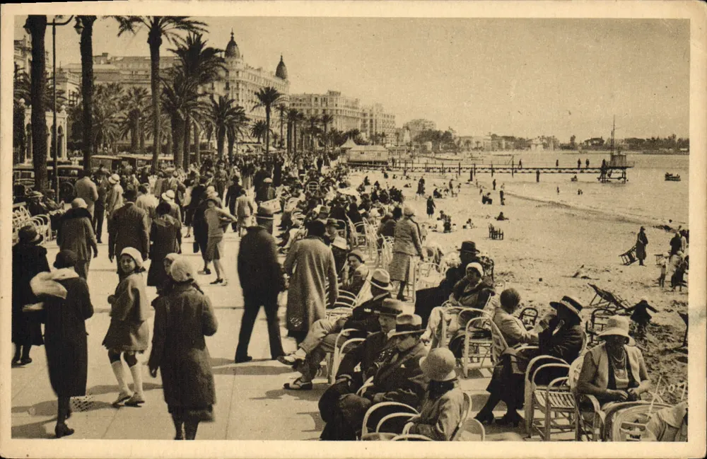 Cannes — Promenade de la Croisette — Les Éditions d'Art Yvon - Vorderseite