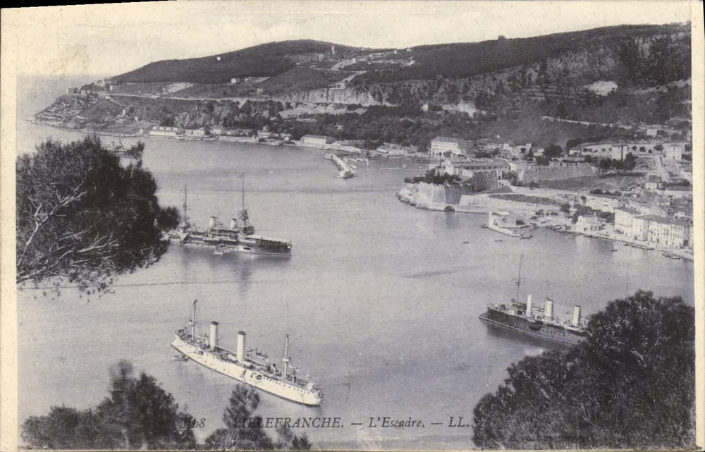 Villefranche — A Esquadra — LL. — N° 1668 - Frente