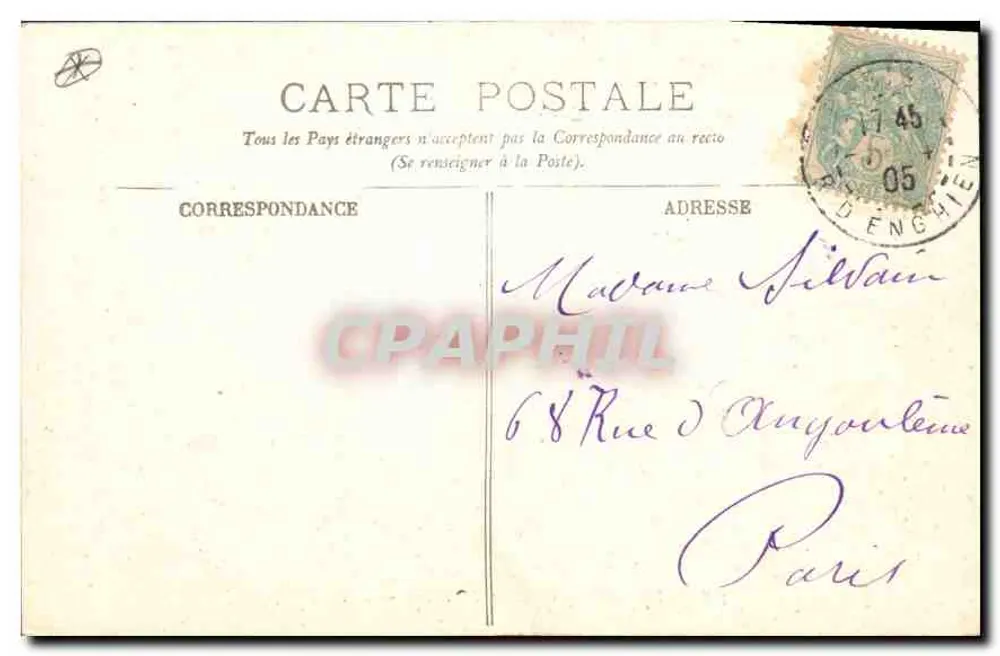 Villefranche — A Esquadra — LL. — N° 1668 - Verso