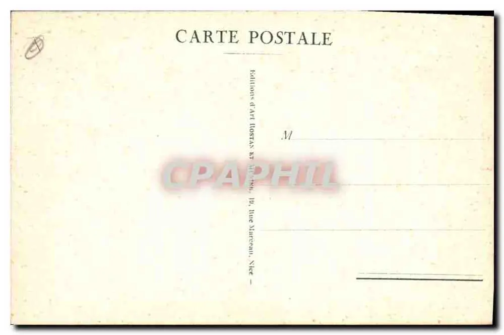 Monte Carlo — Ansicht der Terrassen und des Taubenschusses — RM, n° 233 - Rückseite