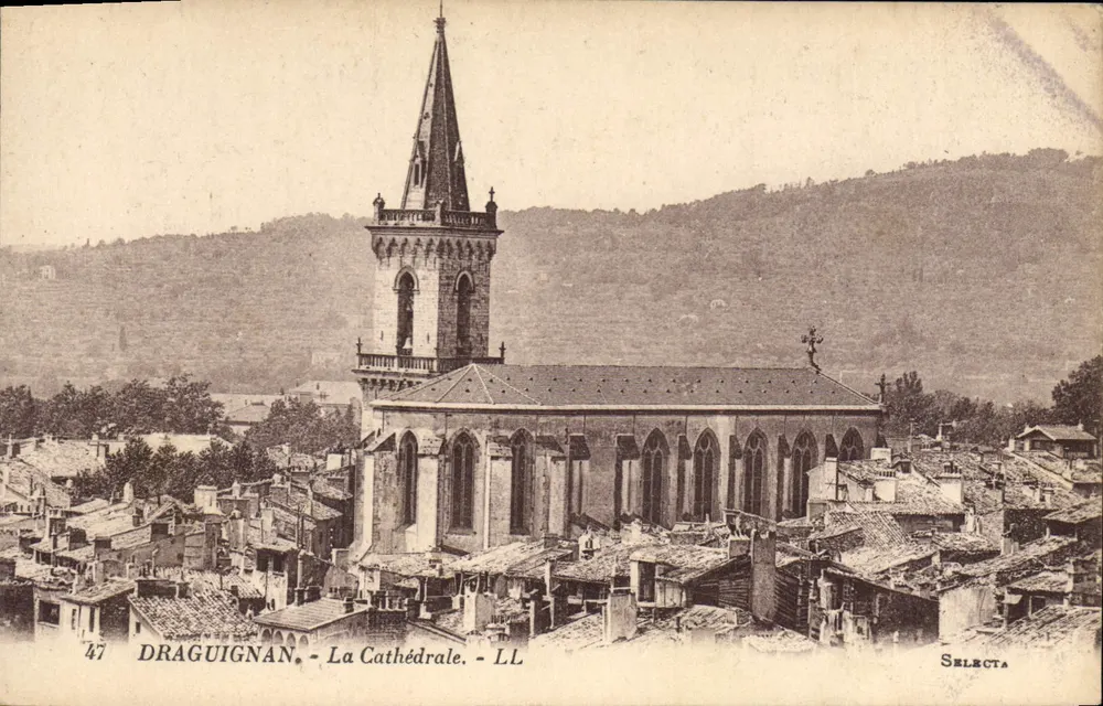 Draguignan - A Catedral — Selecta LL n°47 - Frente