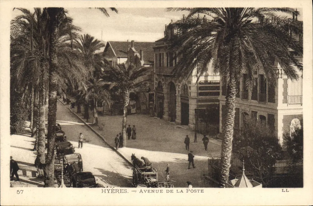 Hyères — Avenida da Postagem — LL - Frente