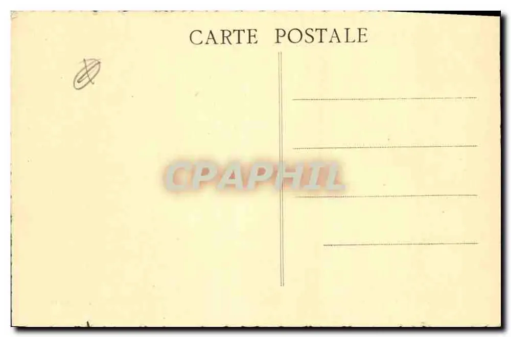 Hyères — Avenida da Gare — Fot. Combier - Macon, Edit. Lalarge, Hyères - Verso