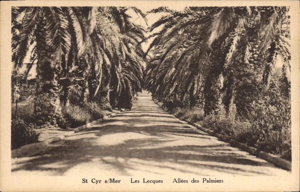 St Cyr s/Mer — Les Lecques — Allées des Palmiers - Vorderseite