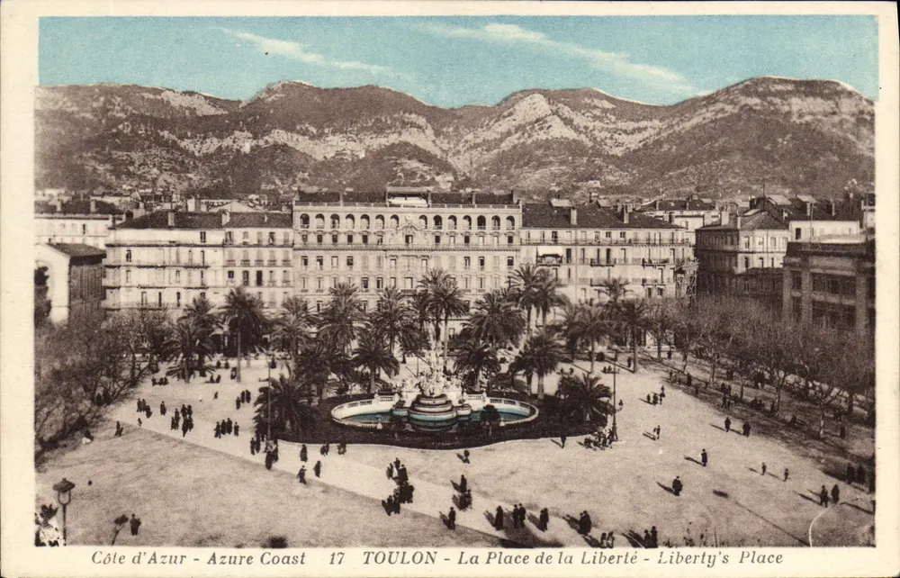 Toulon - Place de la Liberté - Liberty's Place — Côte d'Azur - Azure Coast 17 - Vorderseite
