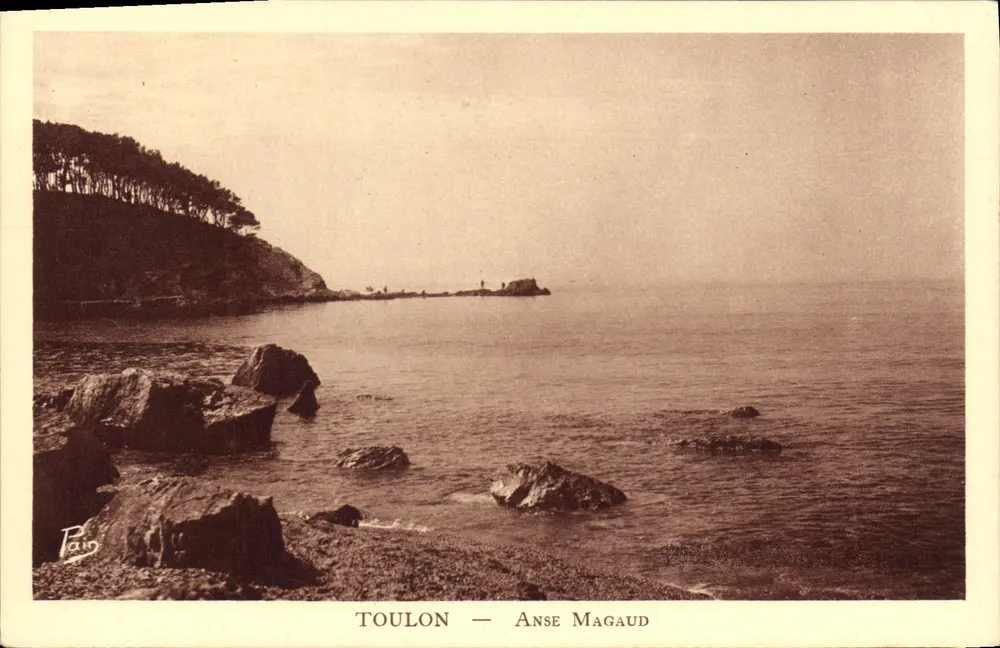 Toulon — Anse Magaud — editor PAIN - Frente