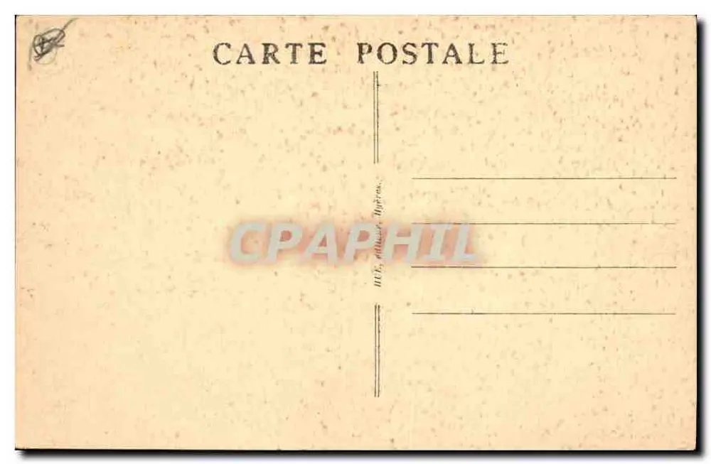 Port-Cros — Calanque de la Palud — Editor E. Fille - Verso