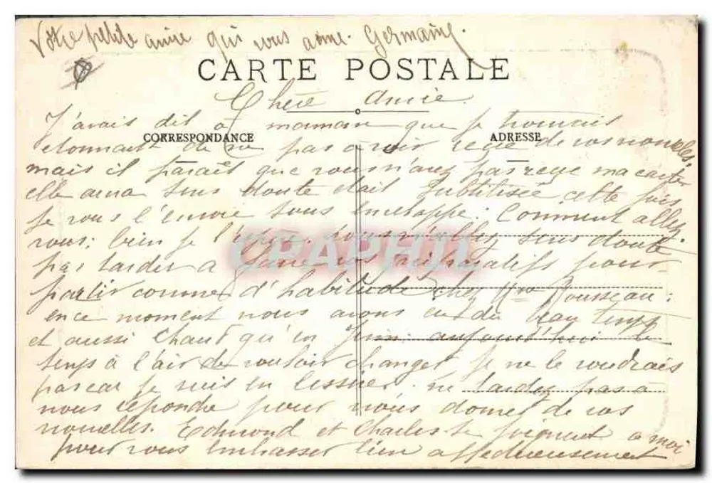 O CAP-BRUN — Vista da Costa — F.F. n°28 - Verso