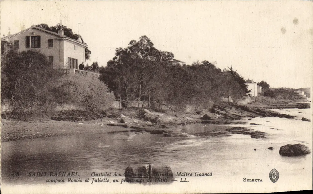 Saint-Raphaël — Oustalet du Cotelan au printemps de 1866 — Selecta - Recto