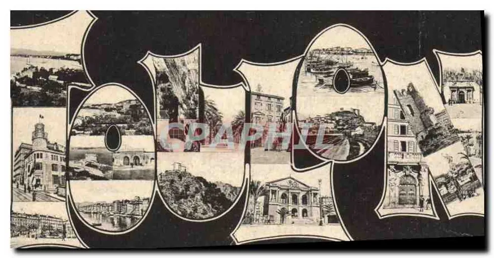 Colón — Carta postal panorâmica — Editor desconhecido - Frente