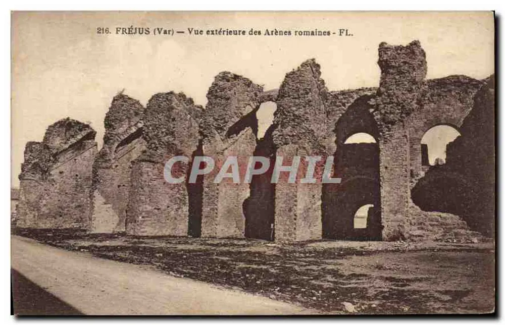Fréjus (Var) — Aussicht auf die römischen Arenen — FL. n°216 - Vorderseite