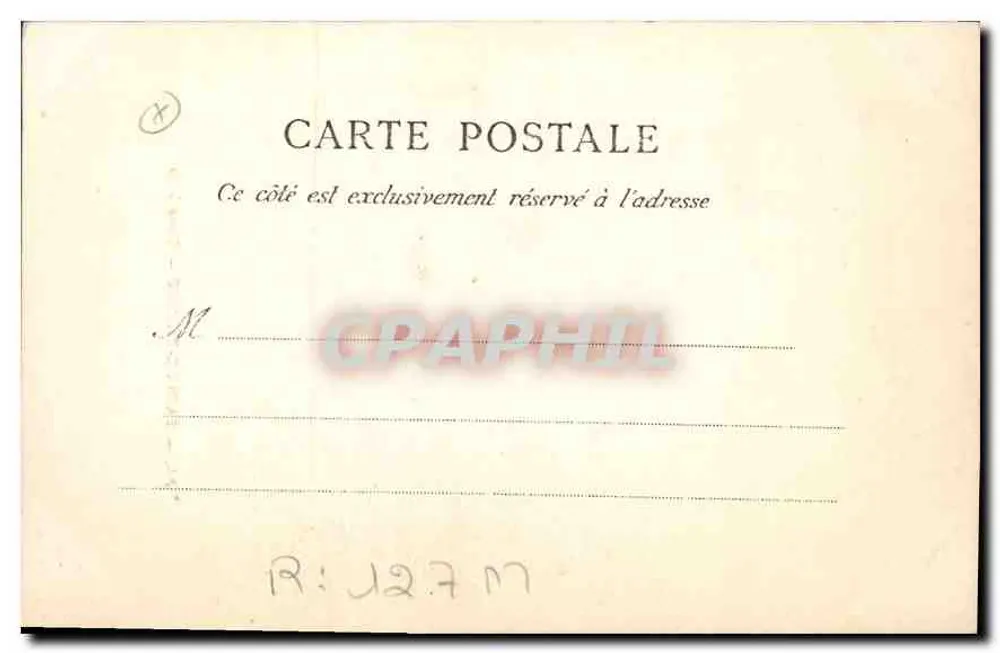 Sainte-Baume — Subfloresta — P. Ruat, edit. n°54 - Verso