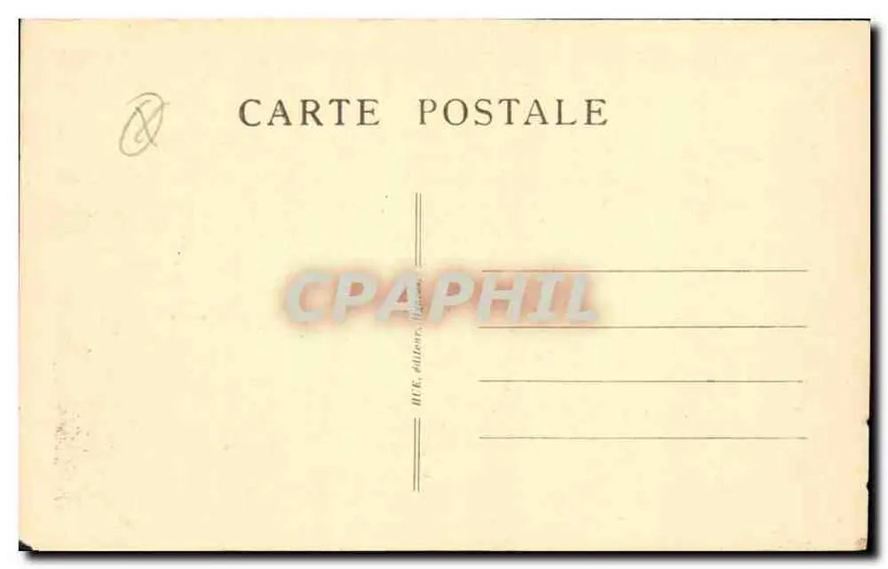 Hyères. Ansicht der Kapelle des Hermitages in Costebelle — F. Hycé, Nr. 97 - Rückseite