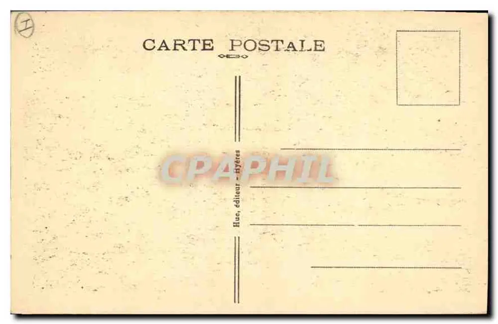 Port-Cros — Calanque da Palud — E. Thug, n° 138 - Verso