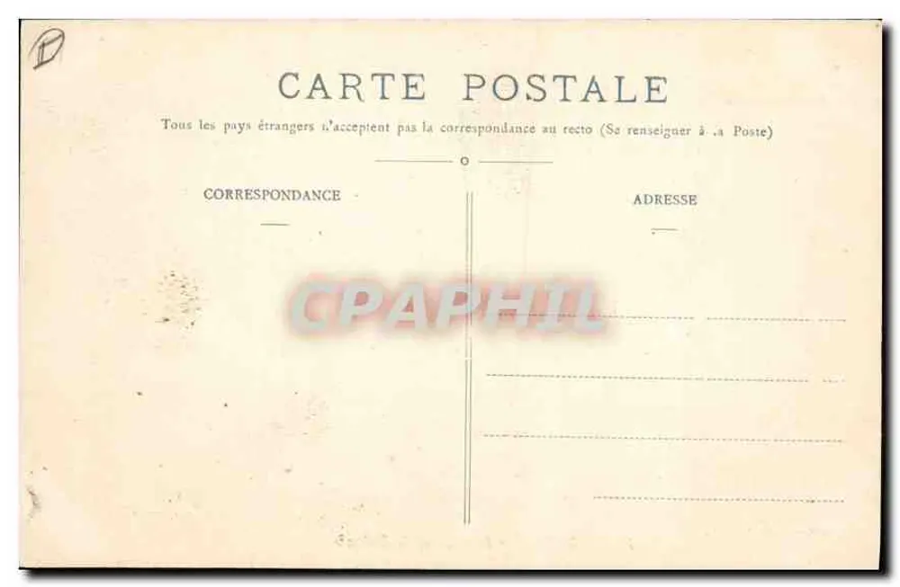 La Ste-BAUME — Das Kloster Betbanie — Rose-Beures, Verlag Marseille - Rückseite