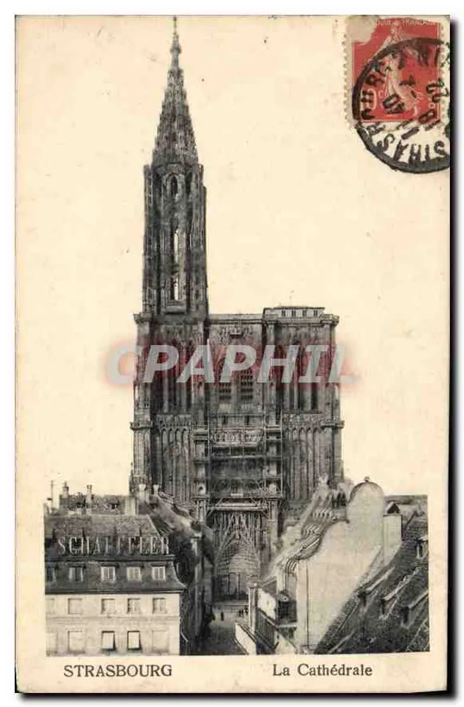 Estrasburgo — A Catedral — Schaffterler - Frente