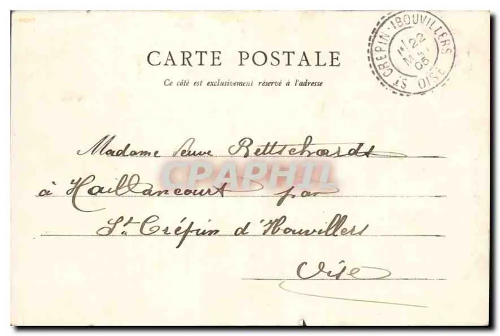 Camp de Sissonne - Enfermaria — Sissonne — Édit. Raymond, Fot. Sissonne - Verso