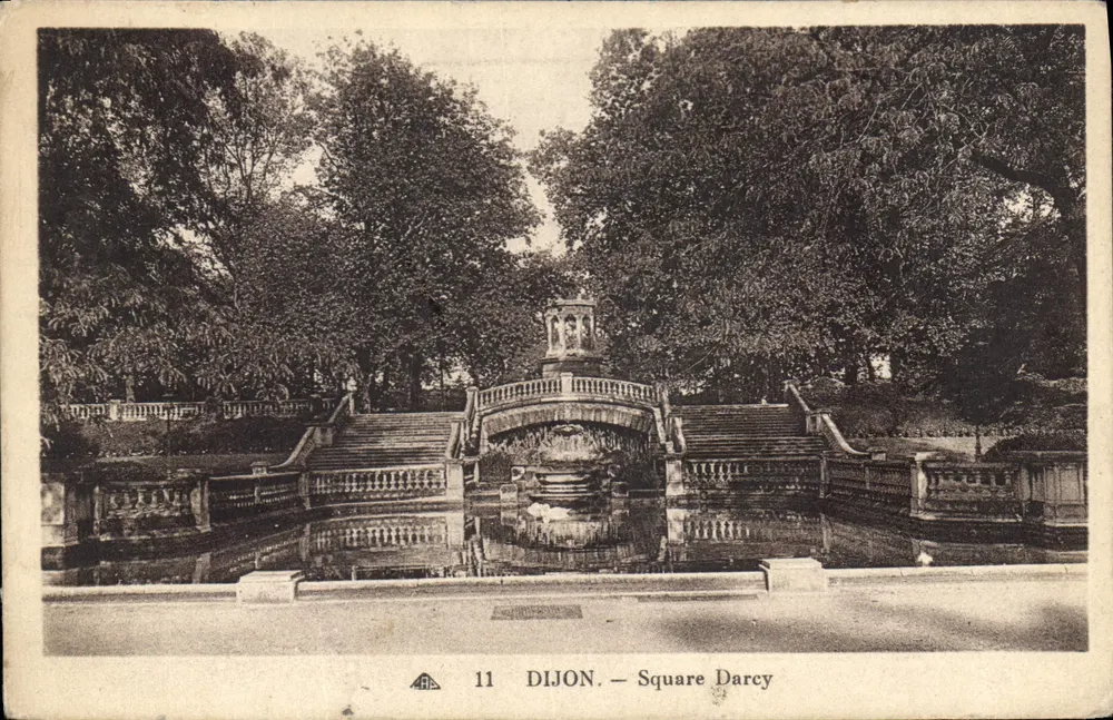 Dijon — Square Darcy — editor A.P. n°11 - Frente