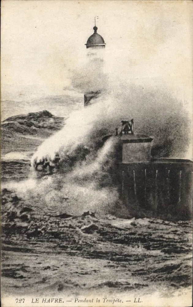 Le Havre — Pendant la Tempête — LL. n° 727 - Voorkant