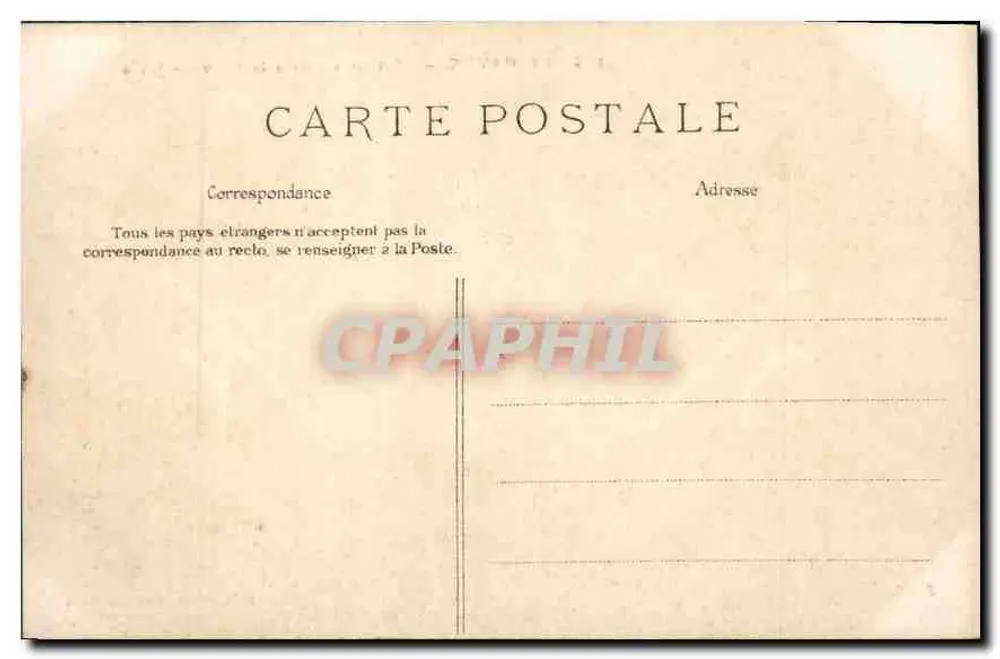 Le Havre — Effekt von Wellen an der neuen Mole — Héliotypie E. Le Deley, Paris, n°152 - Rückseite