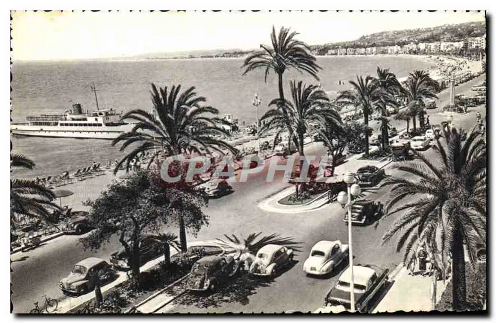 Nice — Allgemeiner Blick auf die Promenade des Anglais — Éditeurs Photographies et Cie, n°43 - Vorderseite