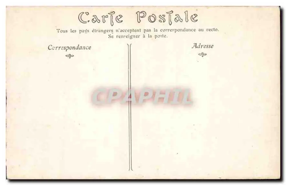 Palácio de VERSAILLES — A Capela — ND Phot - Verso