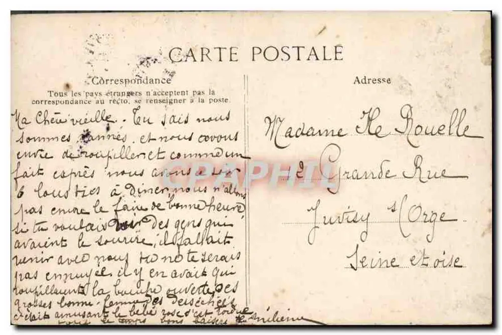 Paris — Avenue du Bois de Boulogne — E.D. Verlag - Rückseite